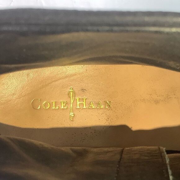 Cole Haan NikeAir Chelsea Black Leather Suede Women’s Ankle Boots Sz 8.5 - Picture 13 of 13